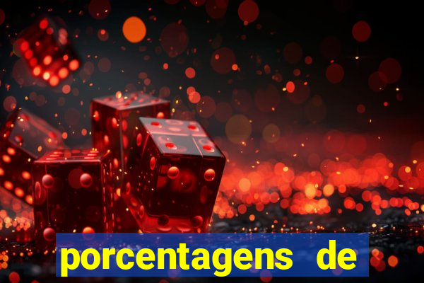 porcentagens de jogos pagantes